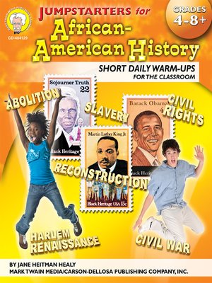 cover image of Jumpstarters for African-American History